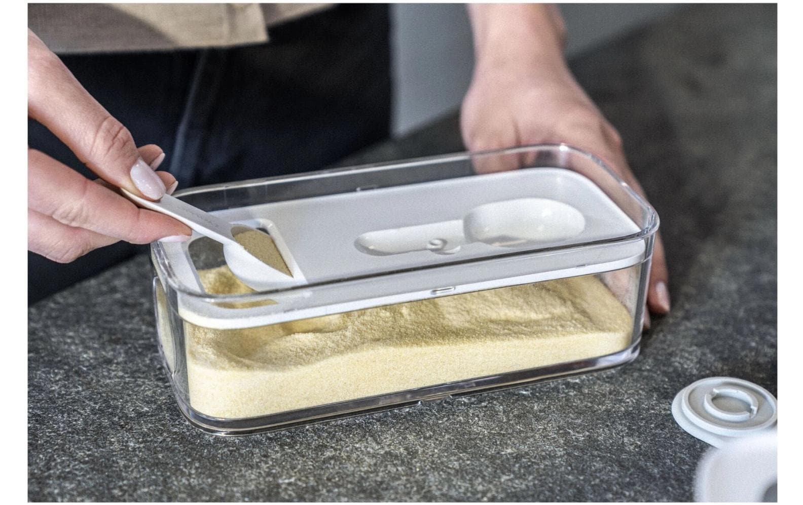Vakuumier-Behälter Fresh and Save Cube Starter Set 6-teilig<br>Boxen mit innovativer Vakuumfunktion