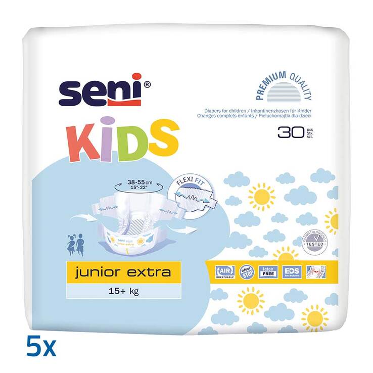 seni KIDS junior extra 15+ kg, 5X30 St