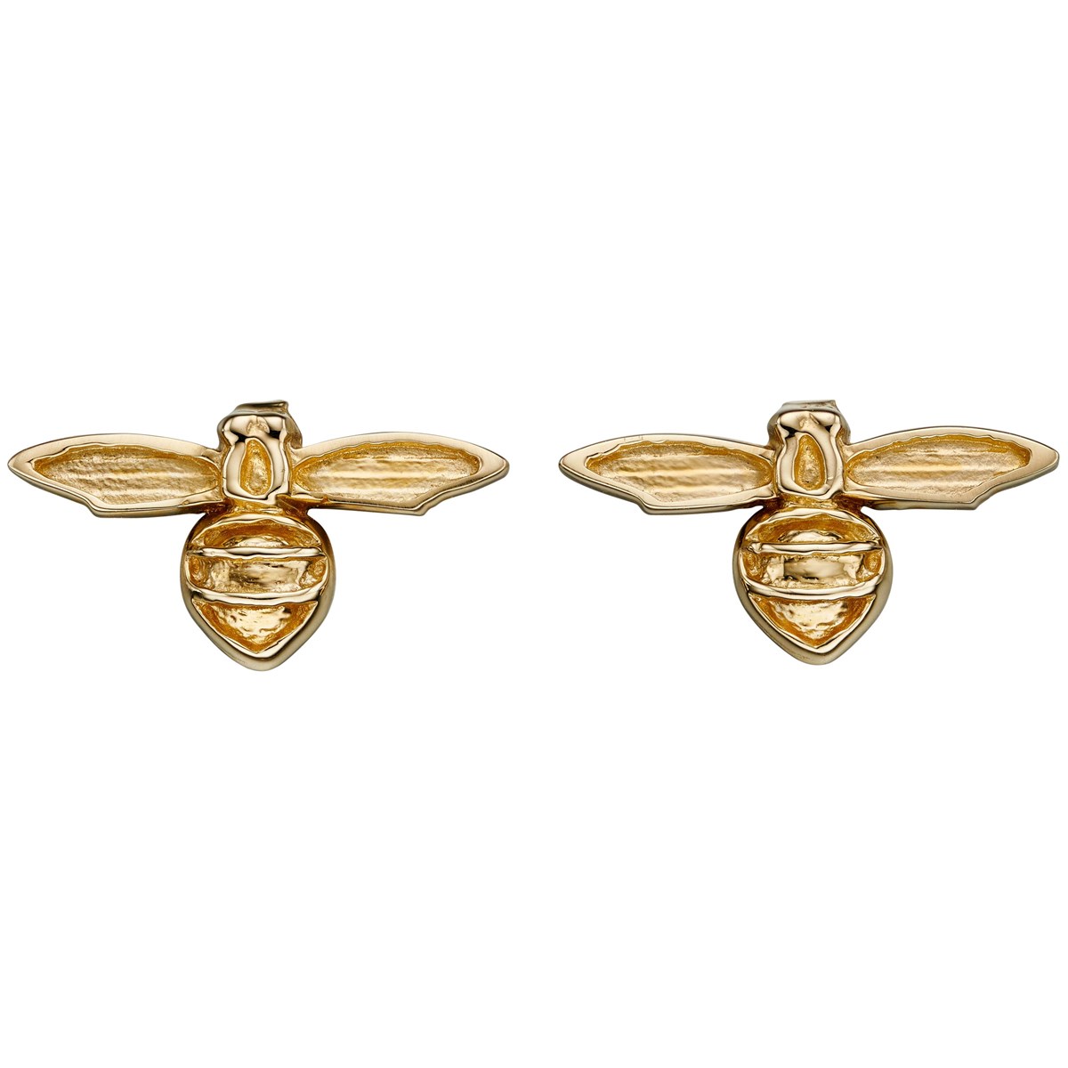Boucle d'oreille abeille en or 375/1000