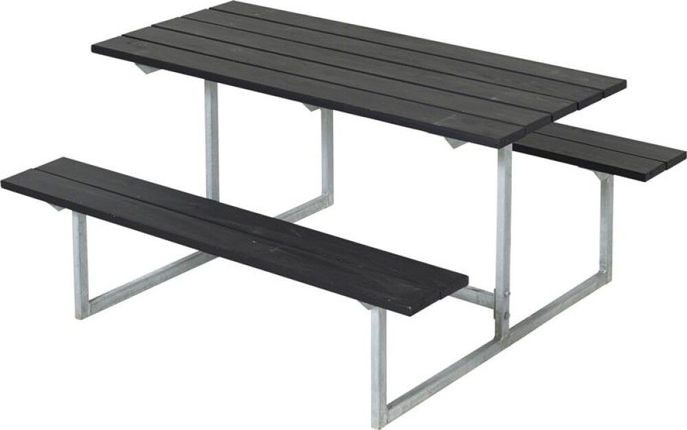 BENKESETT FOR BARN PLUS BASIC BORD/BENKER 110CM SVART