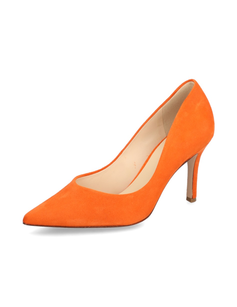 Veloursleder Pumps