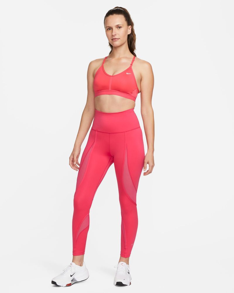 Brassière Nike Indy Rouge Corail pour femme