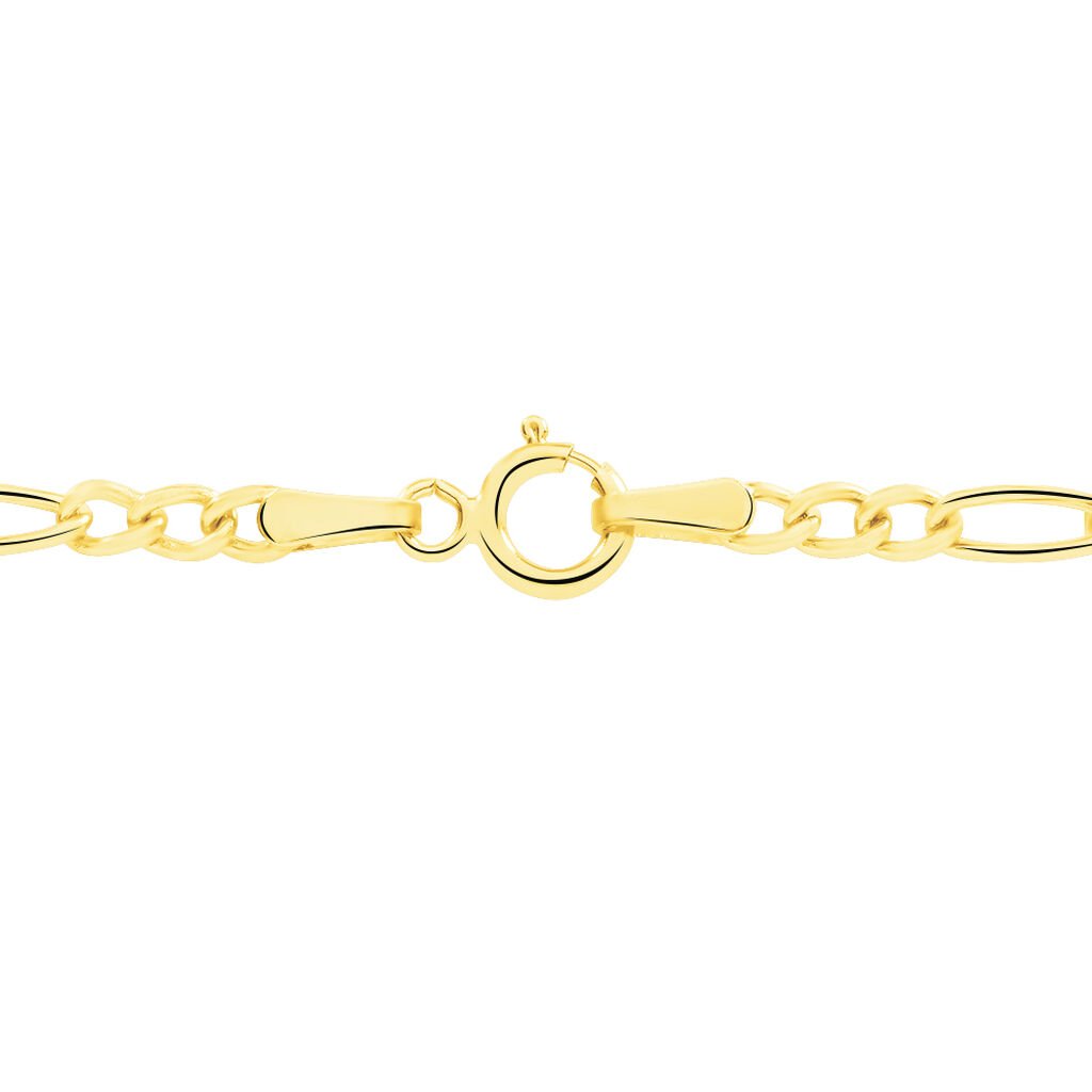 Chaîne Dougou Maille Alternée 1/3 Or Jaune