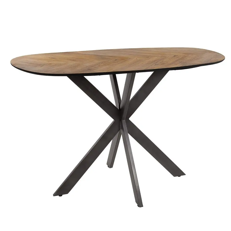 Bartafel Organisch - Naturel Gerecycled Teak - 140x80x92cm