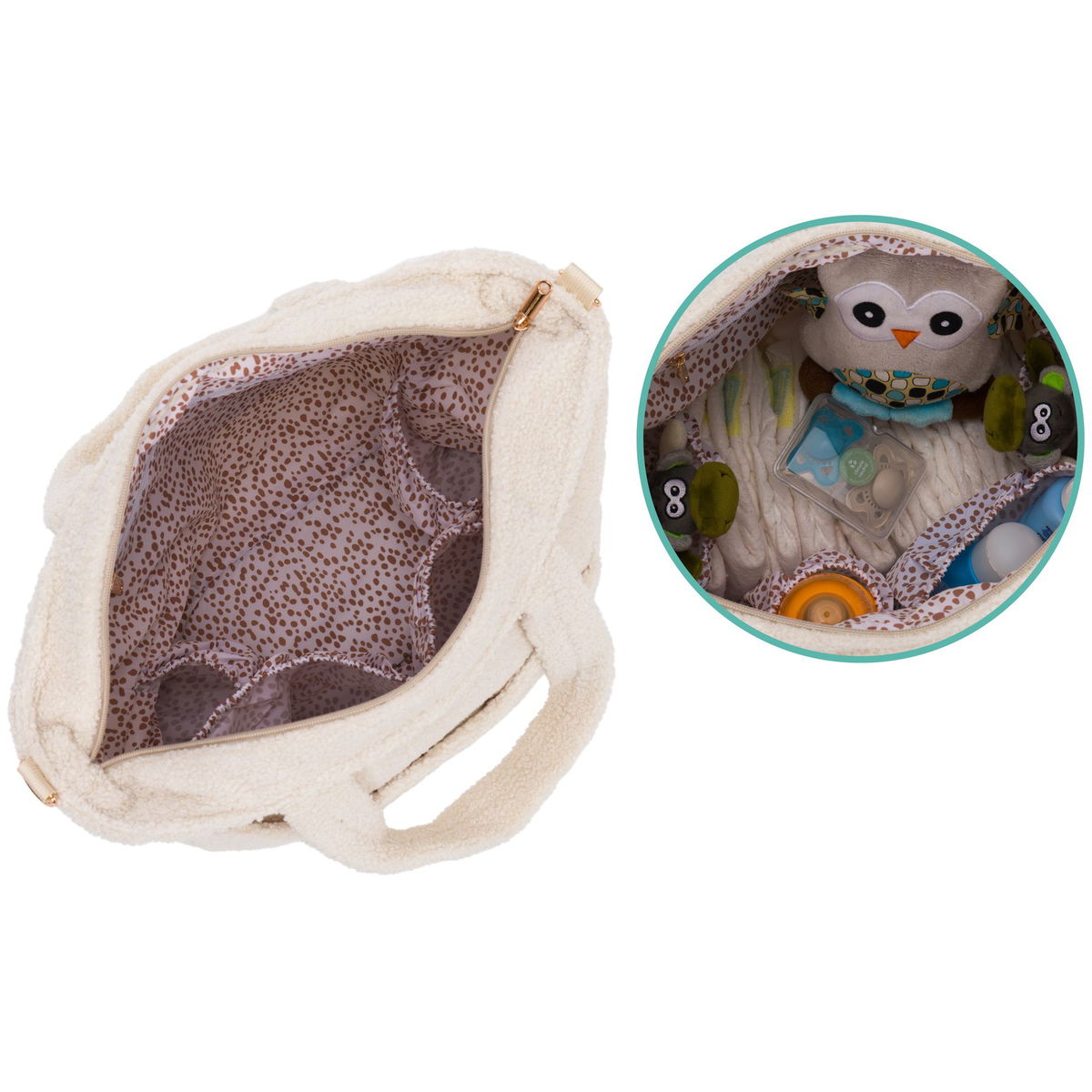 fillikidfillikid   Wickeltasche Teddy Big beige