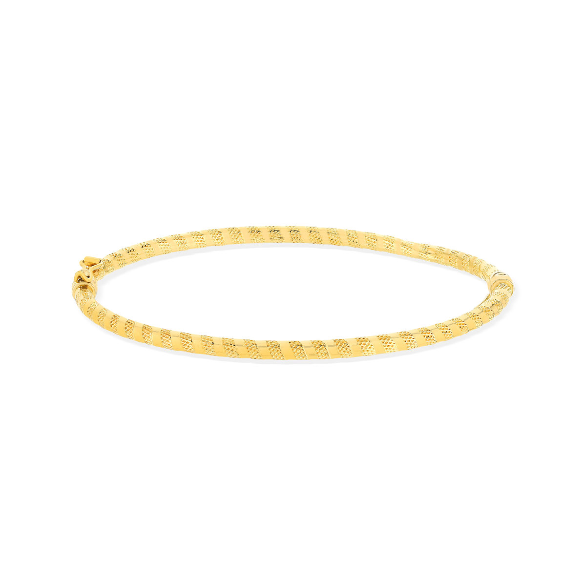 Bracelet jonc or 375 jaune