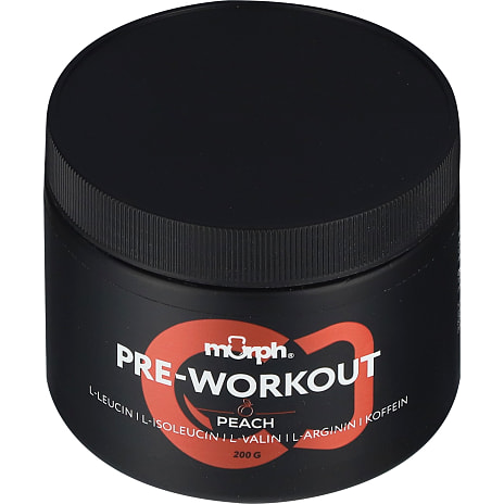Pre workout-pulver m. ferskensmag