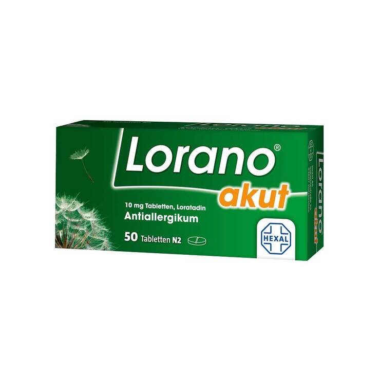 Lorano akut 10 mg Tabletten, 50 St