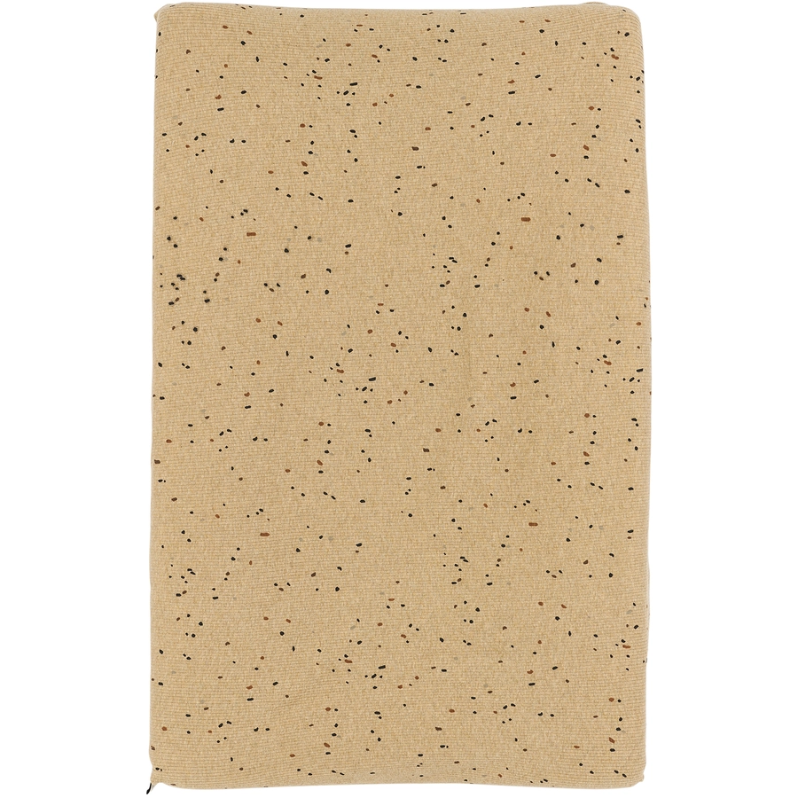 MEYCO Wickelauflagenbezug Rib Mini Spot - Toffee Melange - 50 x 70 cm