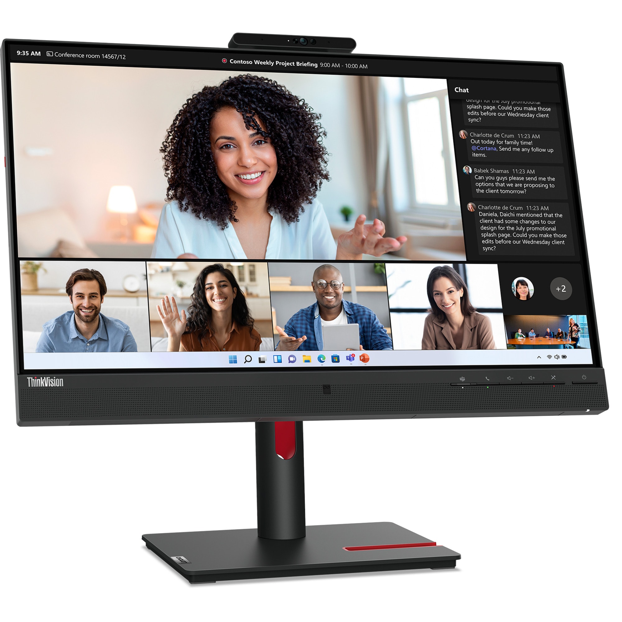 Lenovo LED-Monitor ThinkVision T24mv-30