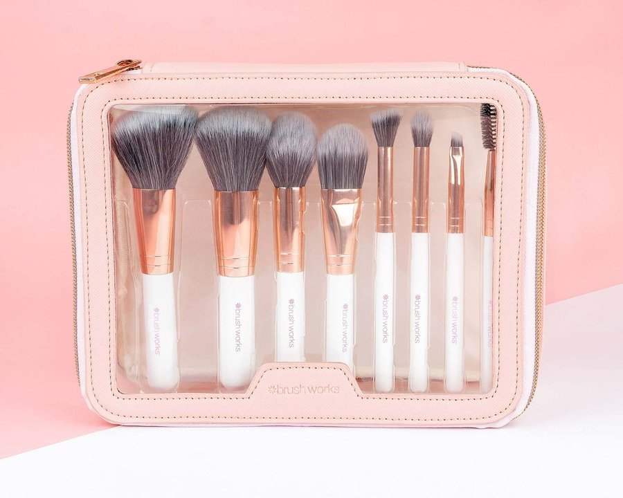 Brushworks Exclusive Makeup Brush Set 9pcs