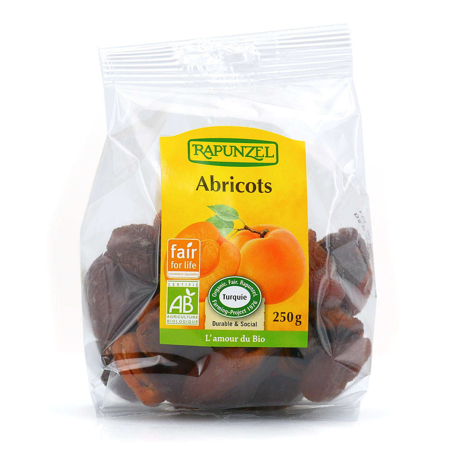Abricots secs entiers bio