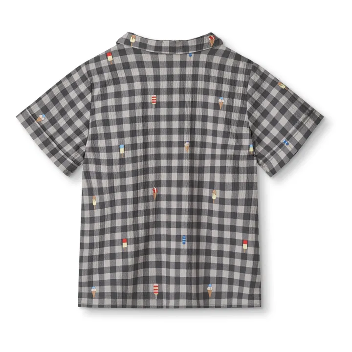 Fliink Chemise Polar Vichy | Gris anthracite