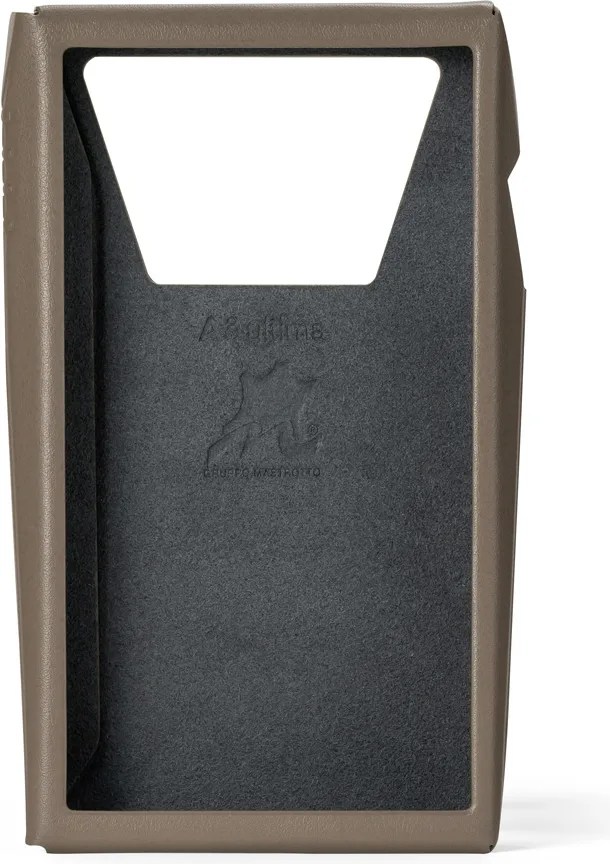 Étui de protection cuir Taupe pour A&ultima SP3000T Étuis et protections