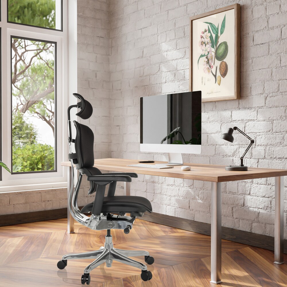 Luxus Chefsessel ERGOHUMAN GEN2 Stoff mit Armlehnen (höhenverstellbar) hjh OFFICE