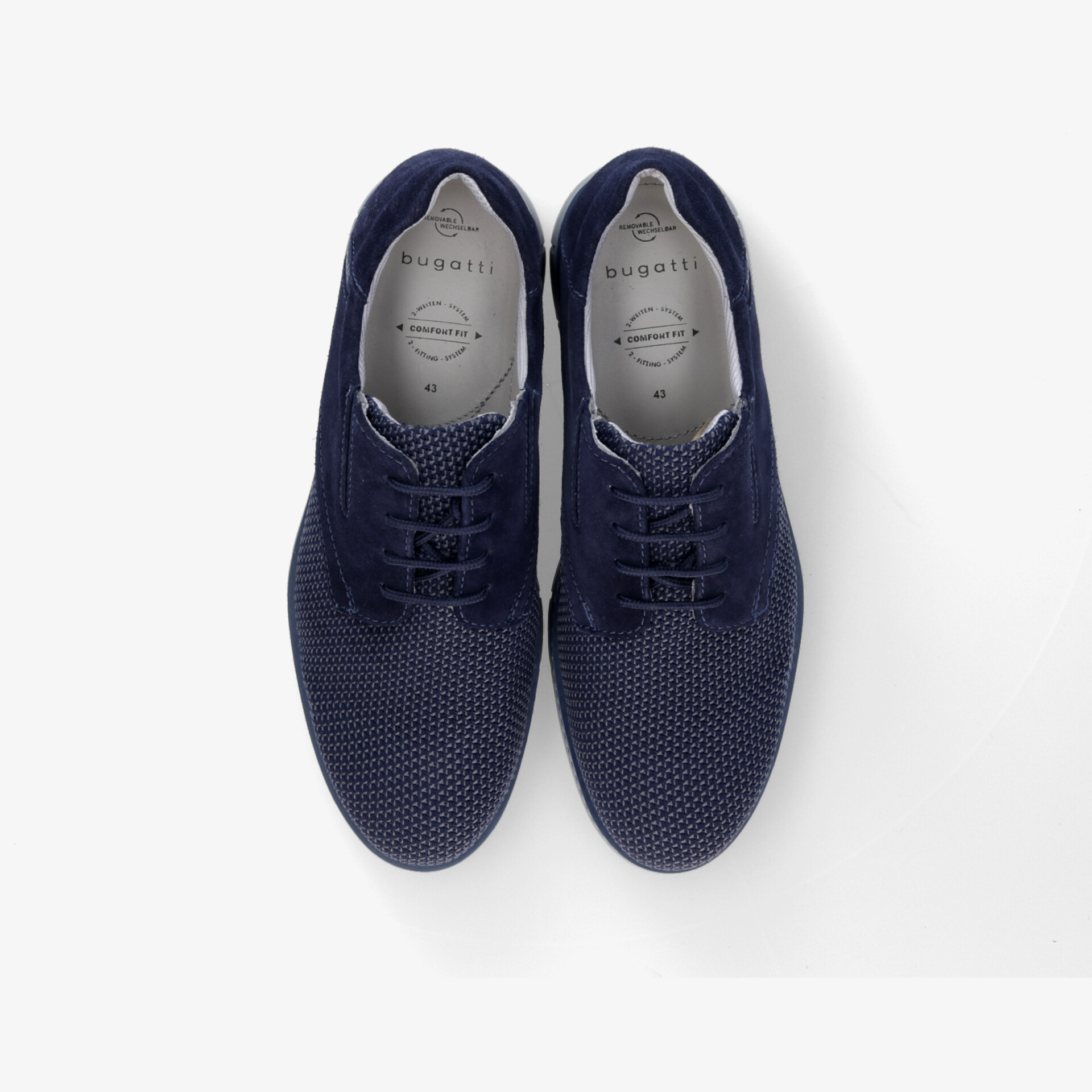 bugatti Herren Schnürer blau - Elegante Herrenschuhe kaufen bei reno.de