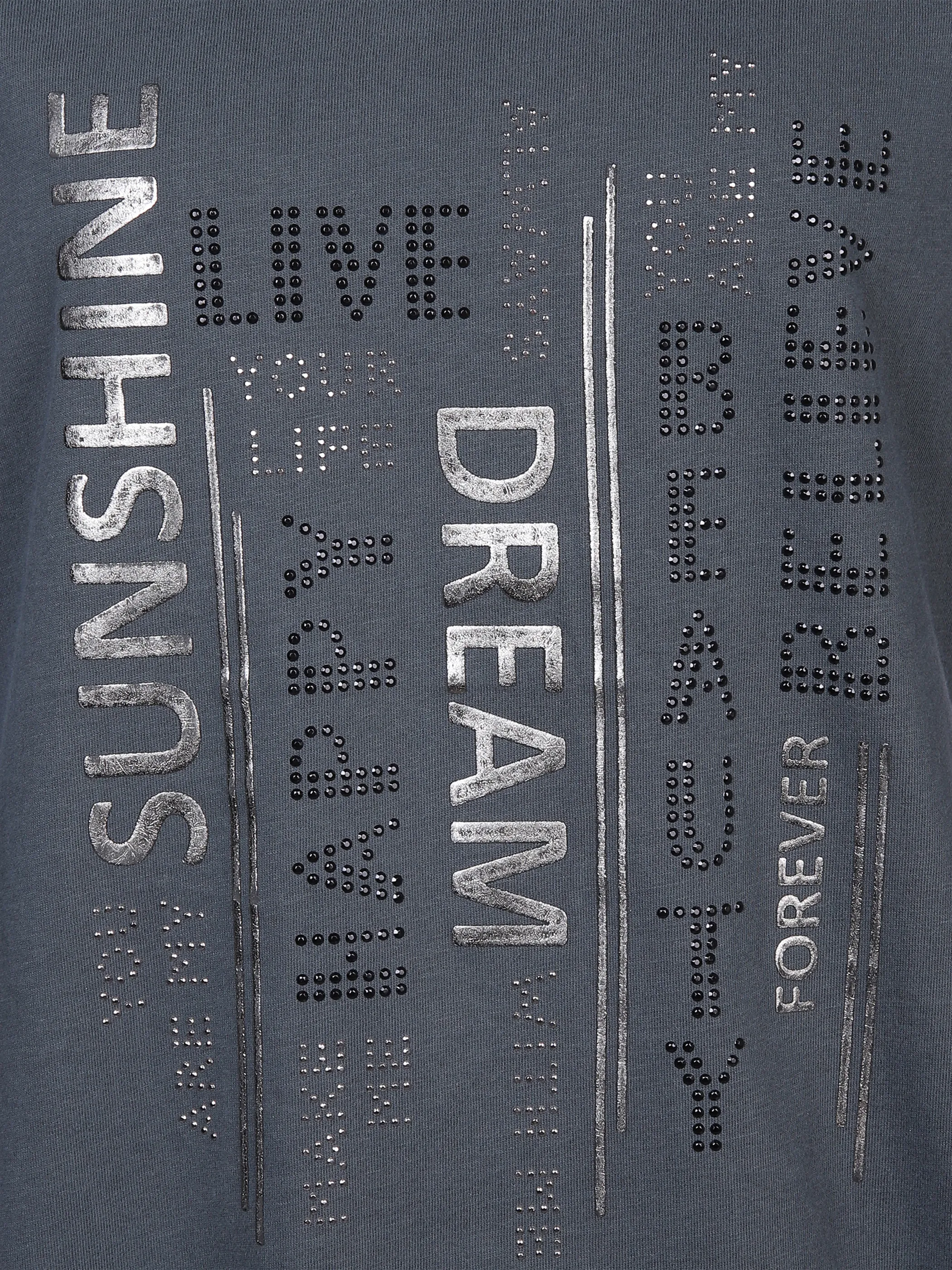 Damen Shirt mit Glitzerprint