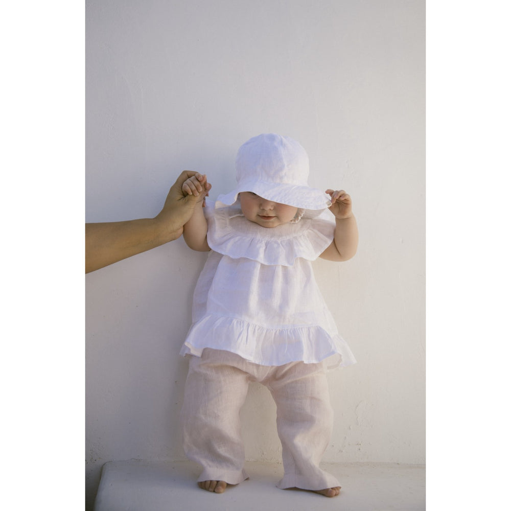 Køb MarMar Linen White Alba Baby L Hue