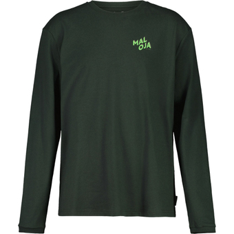 Maloja RingandM. Langarmshirt Deep Forest Herren