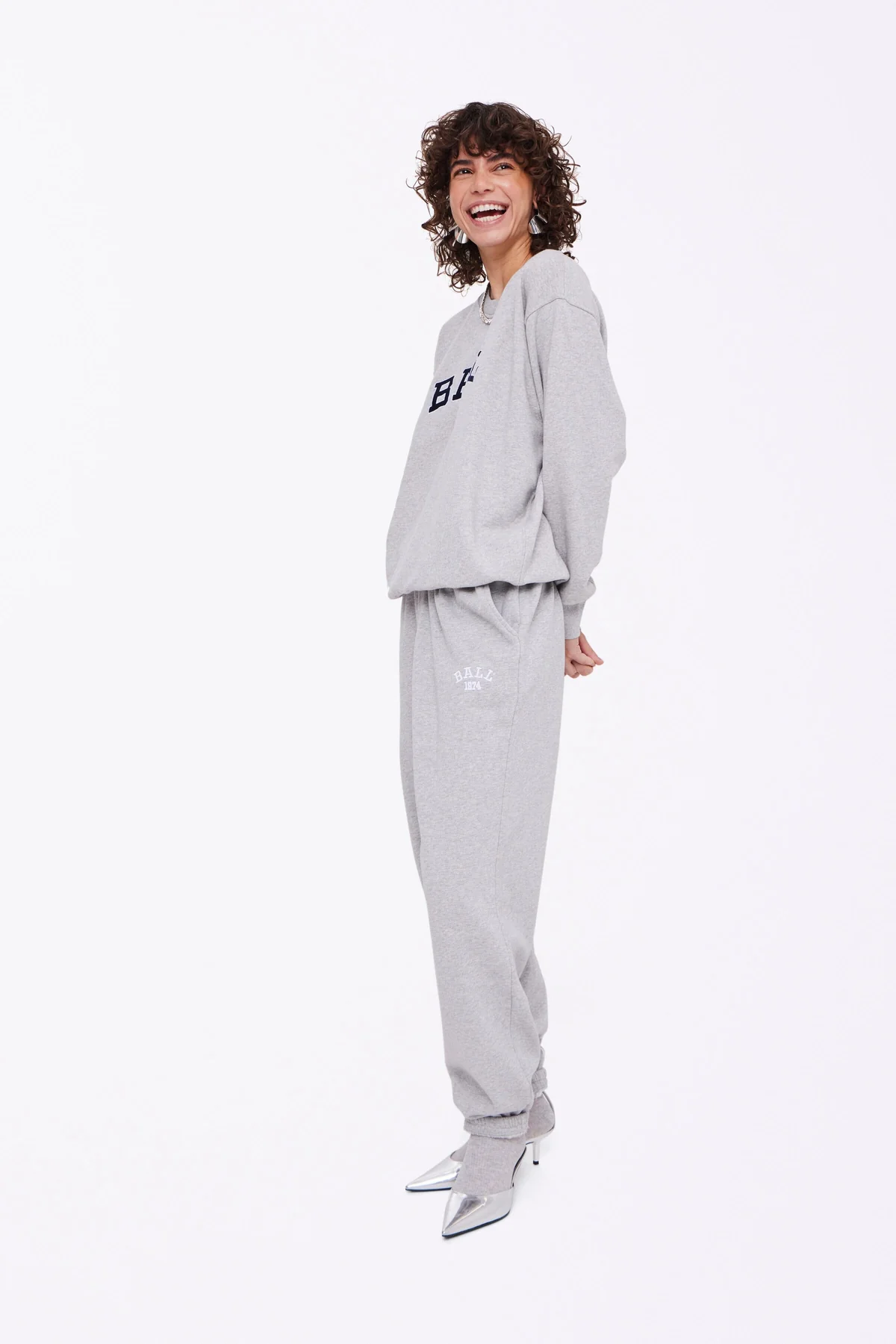 Ball Baltaylor Sweatshirt 204054 medium grey melange