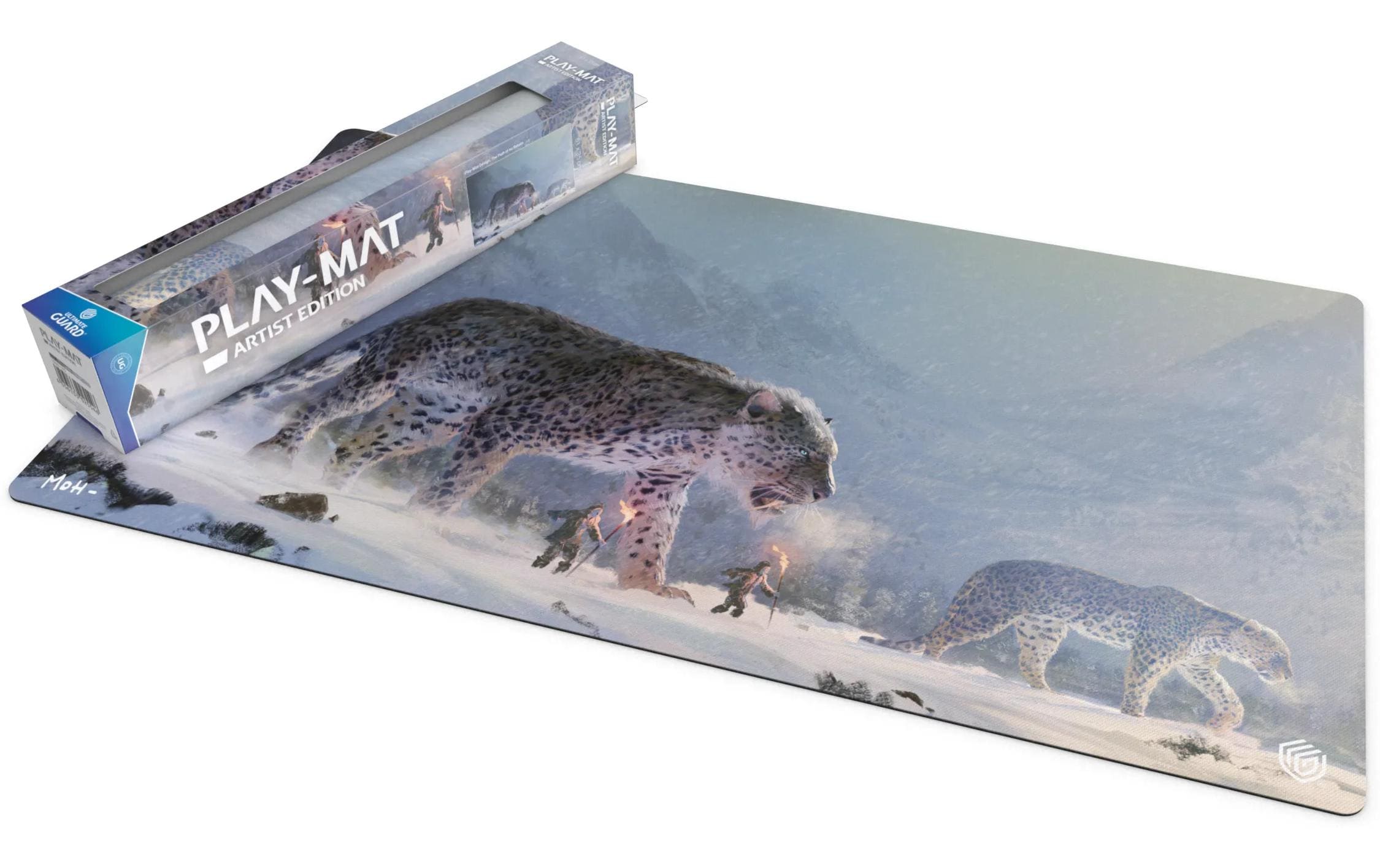 Playmat Artist Edition The Hunter's QuestWeiche und rutschfeste Spielunterlage designt von Maël Ollivier-Henry
