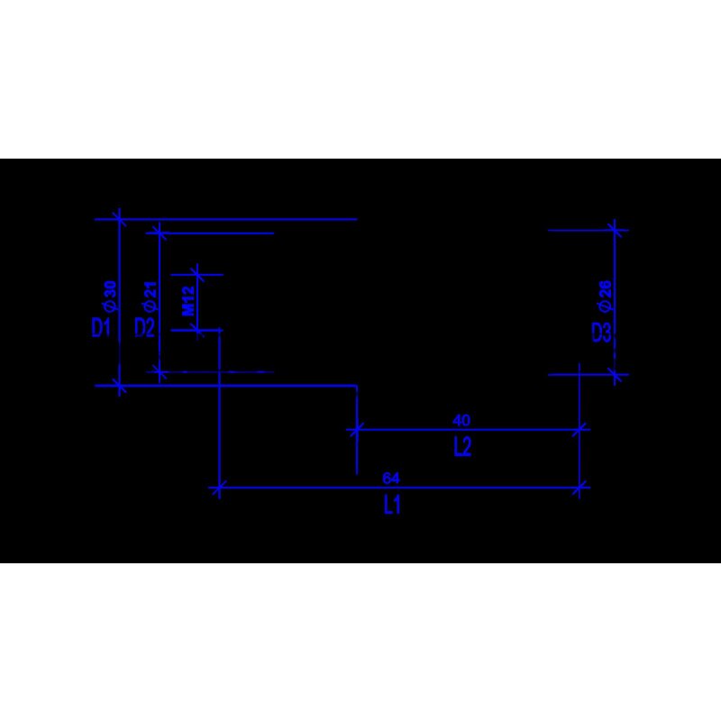 DREHMEISTER Euronozzle LPG Adapter M12 - 64mm