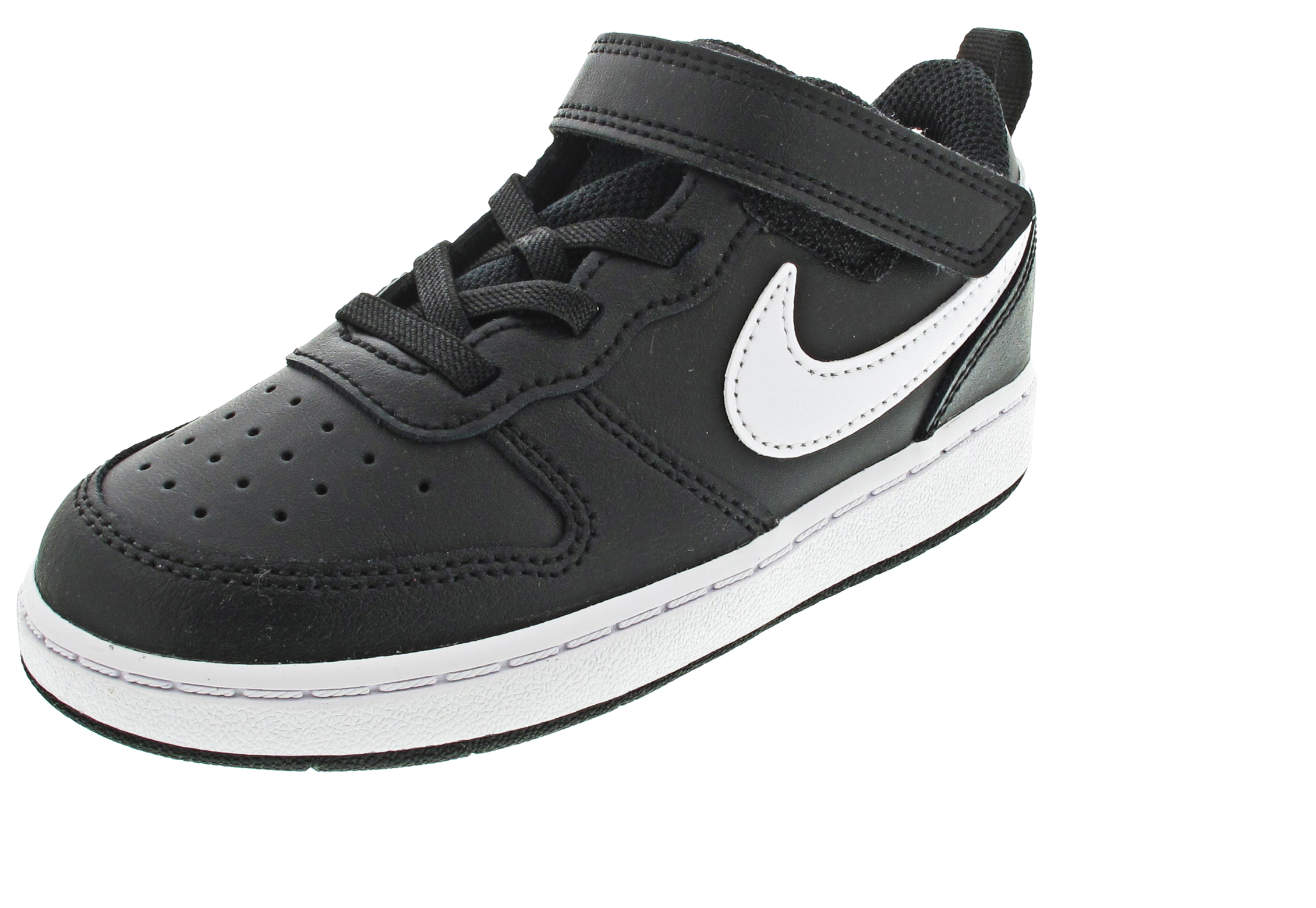 Nike Court Borough Low 2 Lauflernschuh schwarz