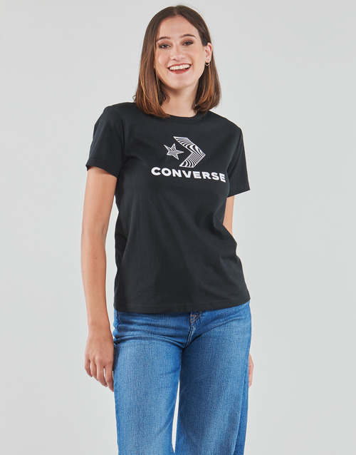 Converse - STAR CHEVRON TEE - BLACK