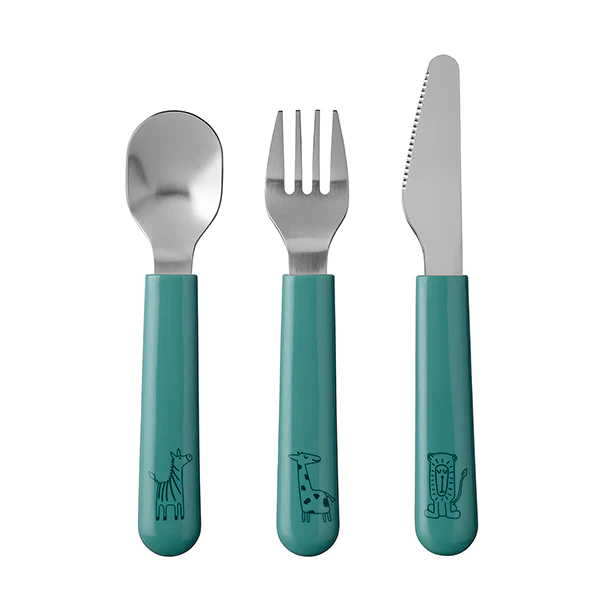 Set de couverts enfant 3 pièces Mio tuquoise Mepal