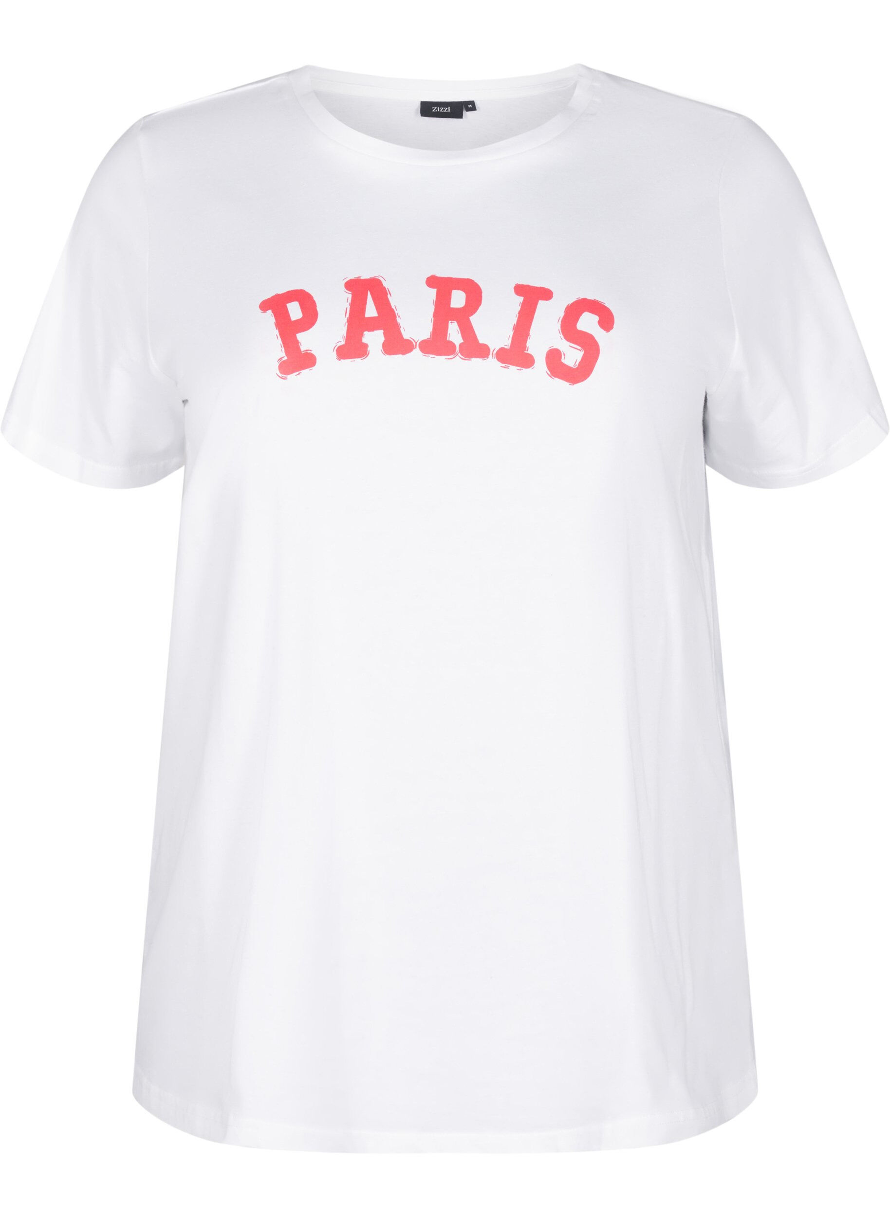 T-shirt i økologisk bomuld med motiv