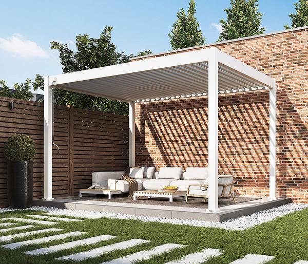 Weide Classic Pergola 3x4 Alu-Stahl, ca.