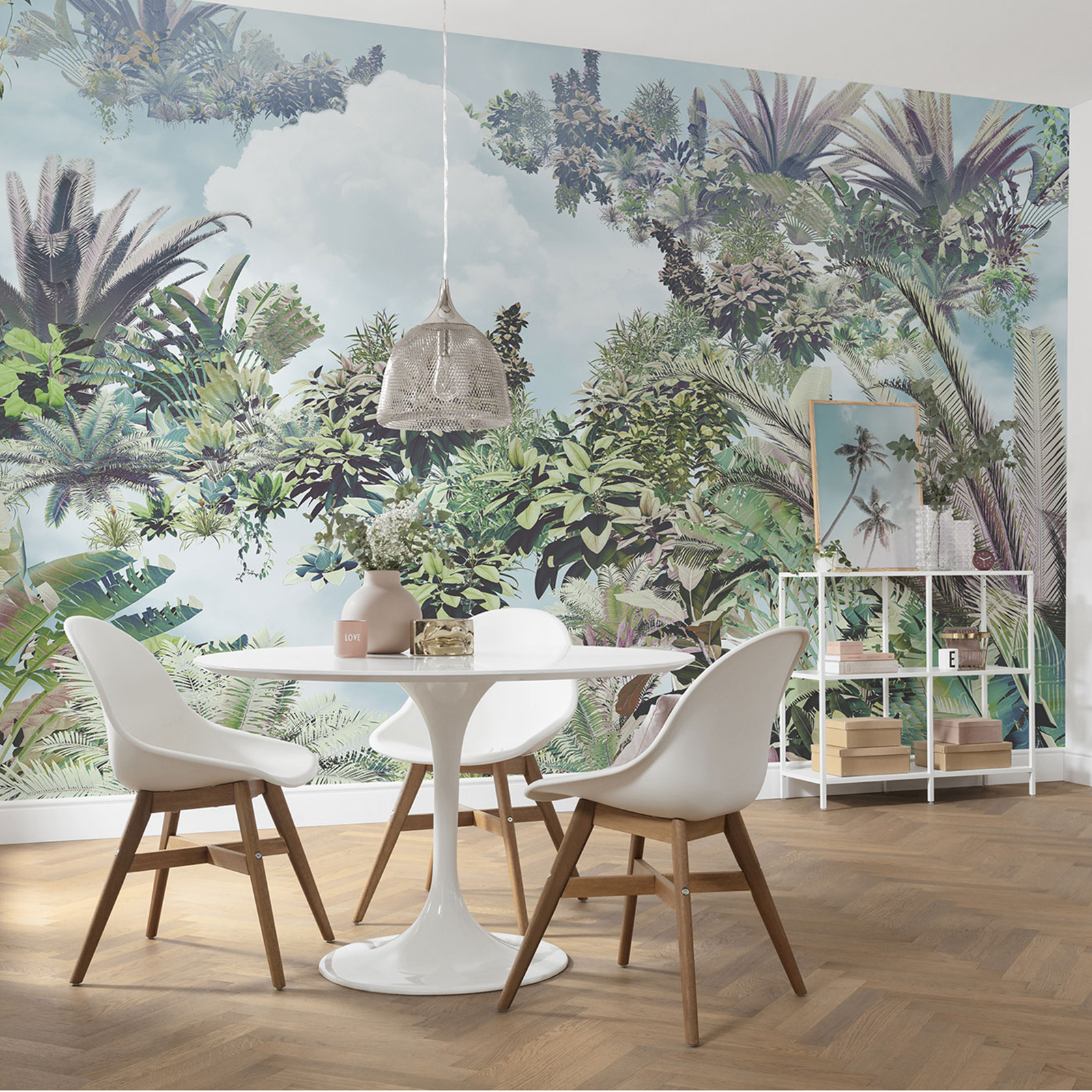 Vlies-Fototapete TROPICAL HEAVEN - bunt - 368x248 cm