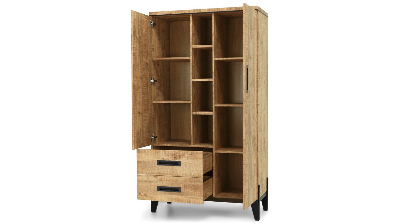 Barkast Lucania - Union B104 x D48 x H190 cm