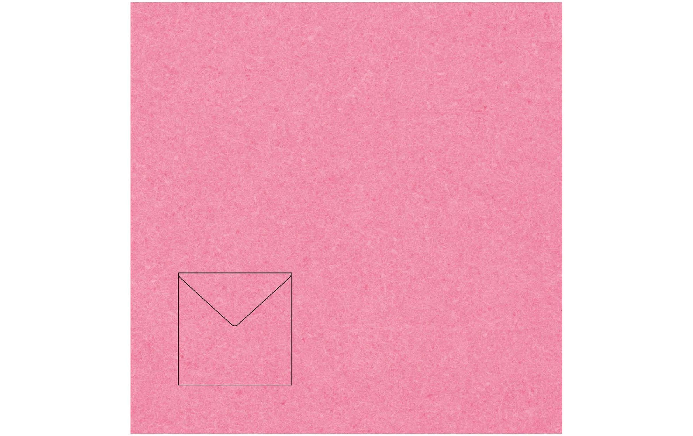Paper Poetry Essentials Umschlag PinkKuvert quadratisch