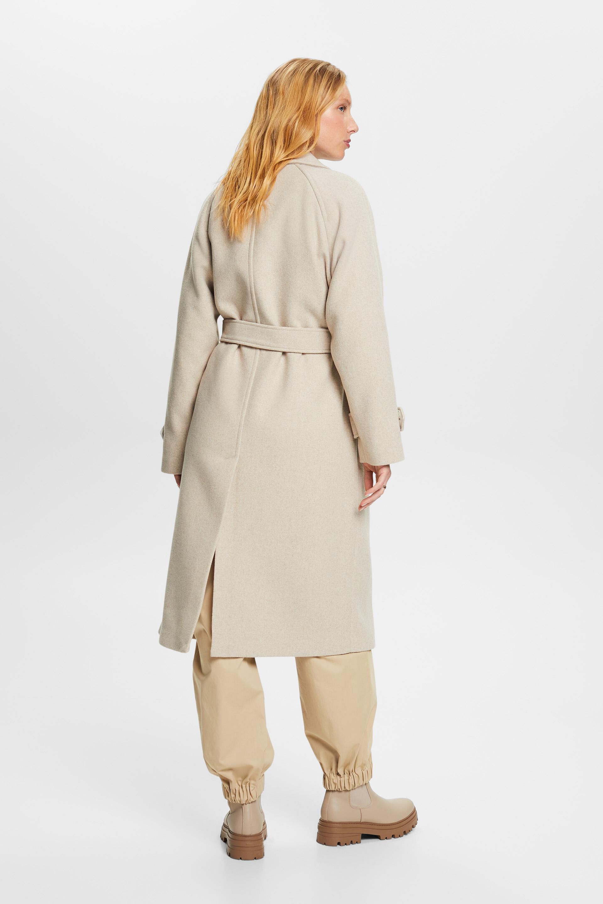 Coats woven