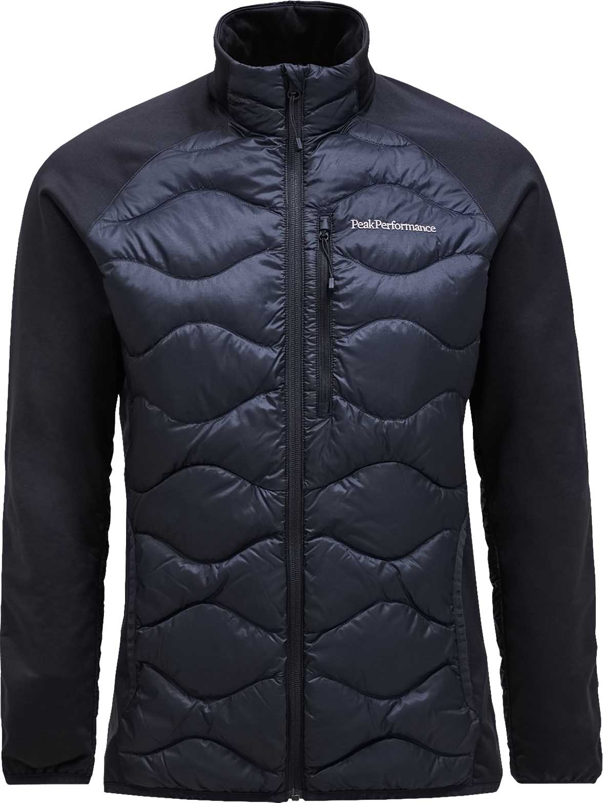 Helium Down Hybrid Jacket Herre Black