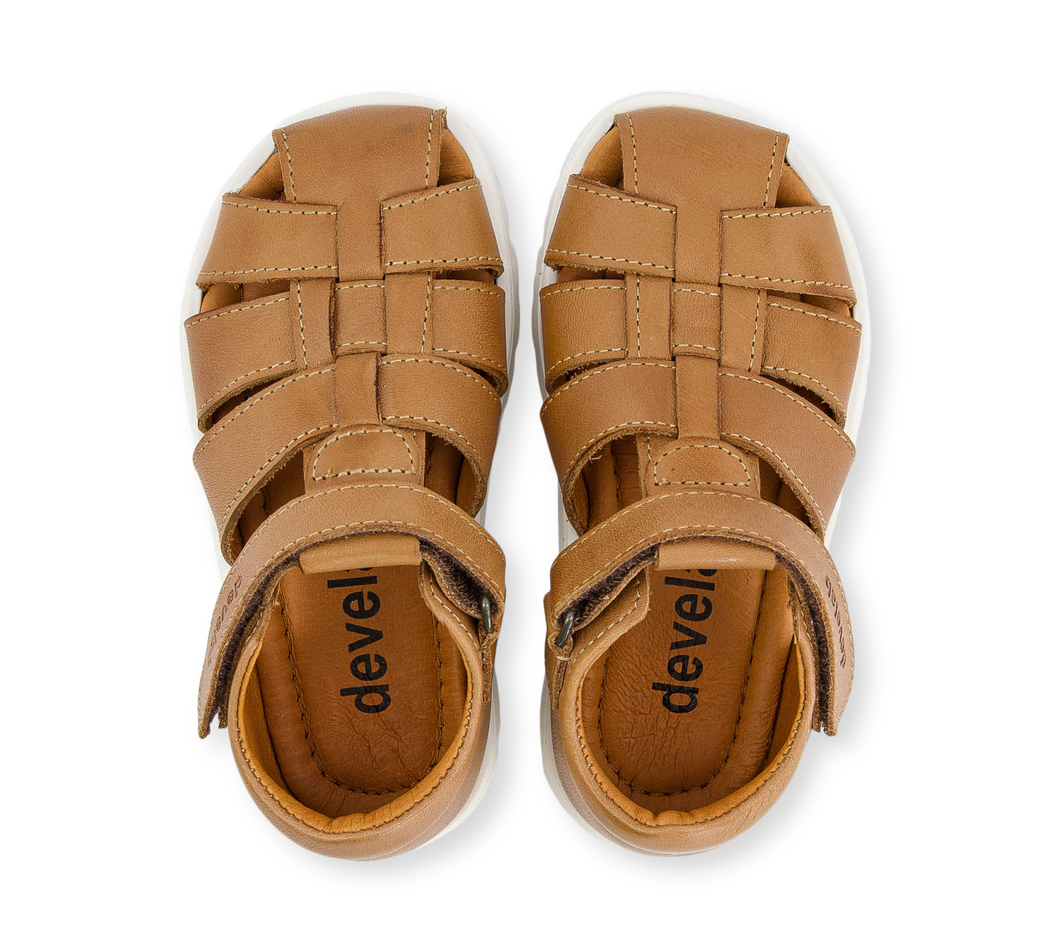 Develab Baby Sandal Velcro braun