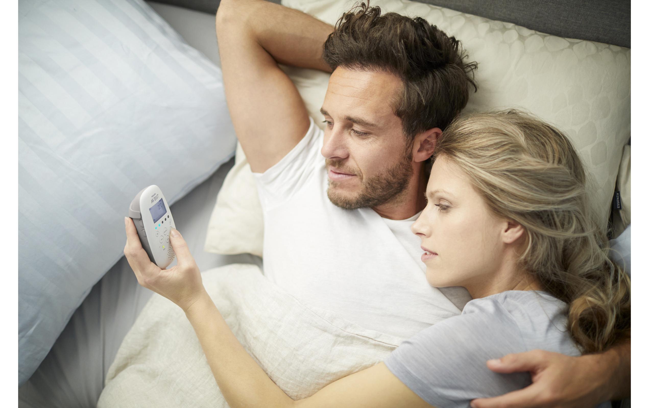 Babyphone Smart-Eco mit Sternenhimmel-Projektor SCD733/26<br>Zuverlässige und sichere Verbindung zu Ihrem Baby