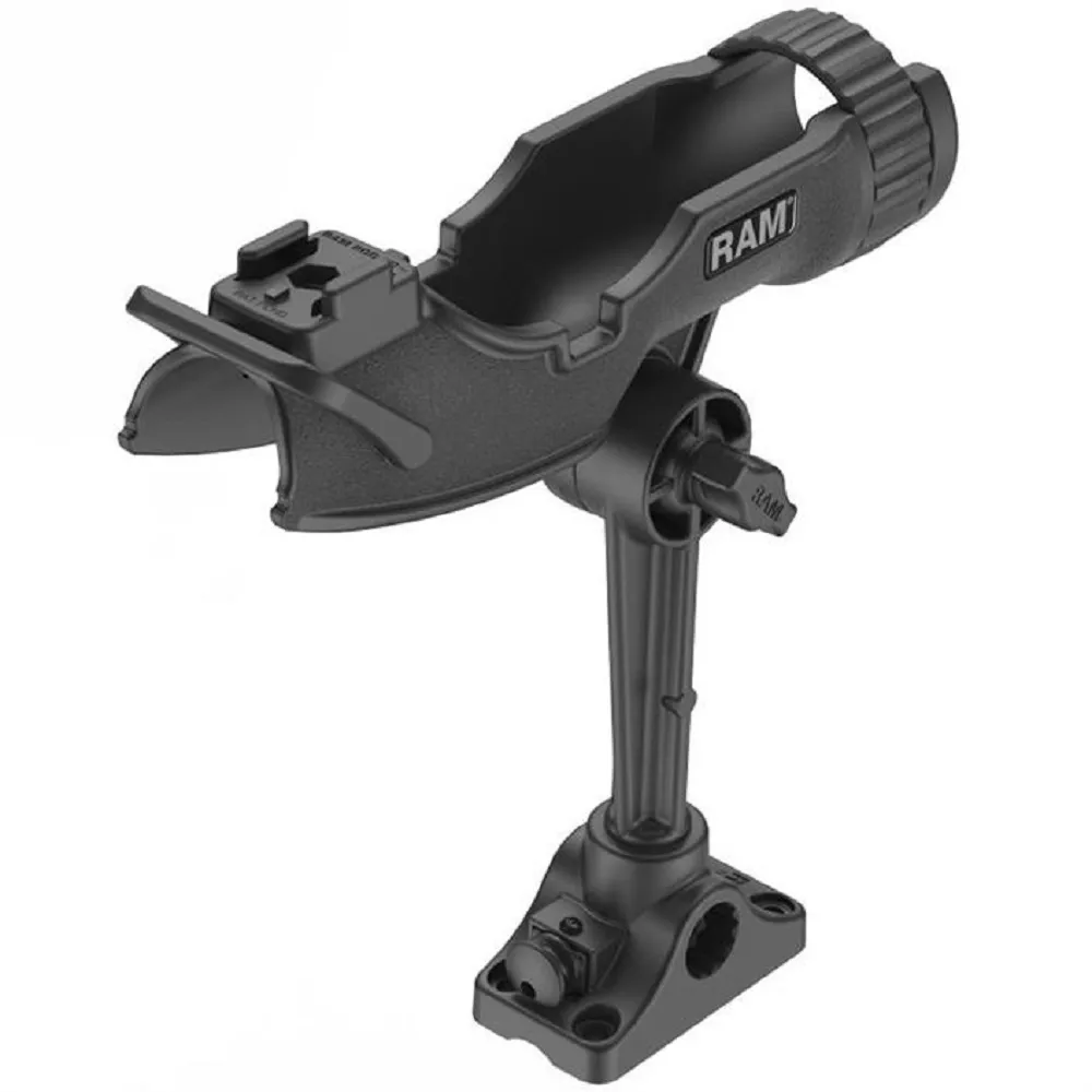 RAM Mounts Ram Rod Hd Fishing Rod Holder Ram Stangholder Med Flat Monteringsbase