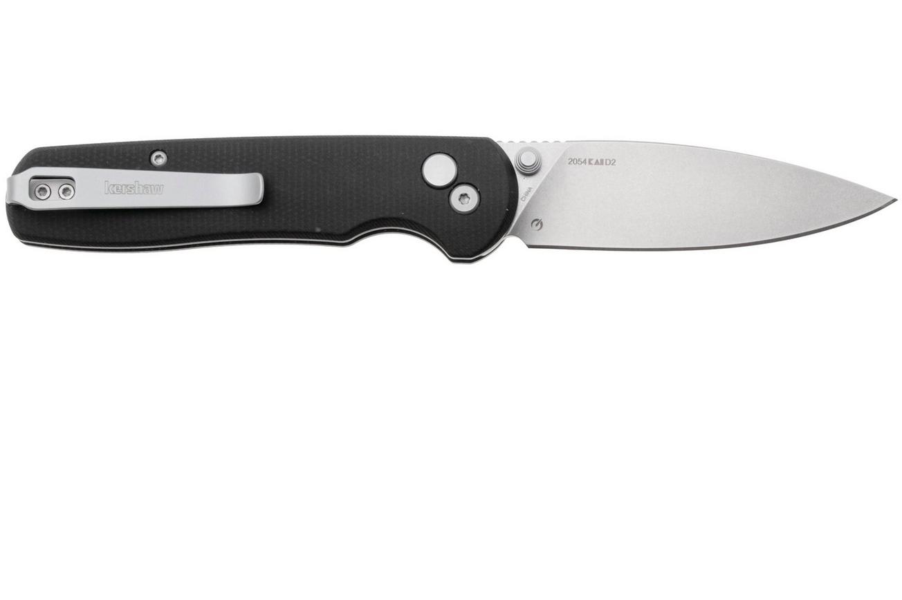 Kershaw Remnant 2054 Stonewashed D2, Black Micarta, zakmes