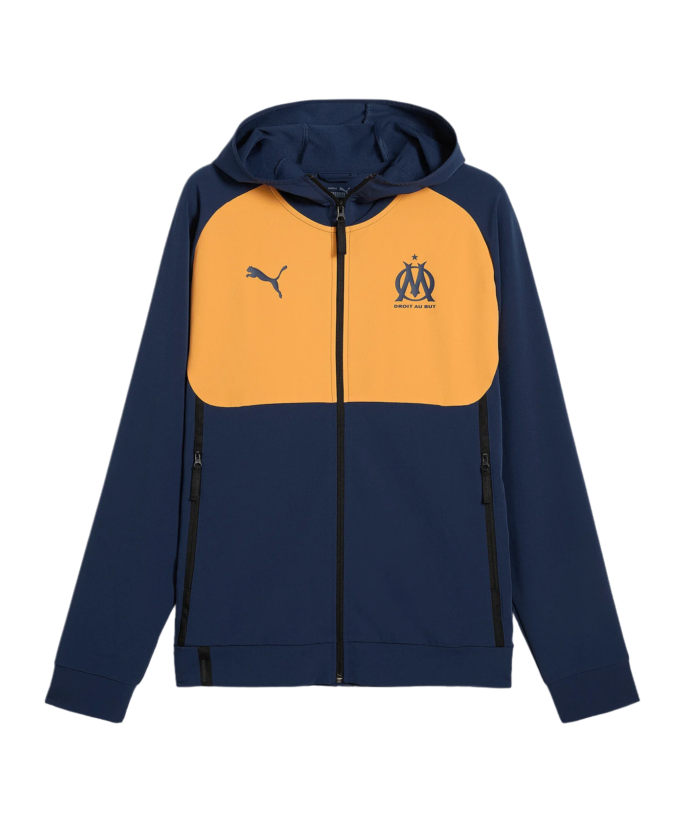 PUMA Olympique Marseille PUMATECH Trainingsjacke Blau F11