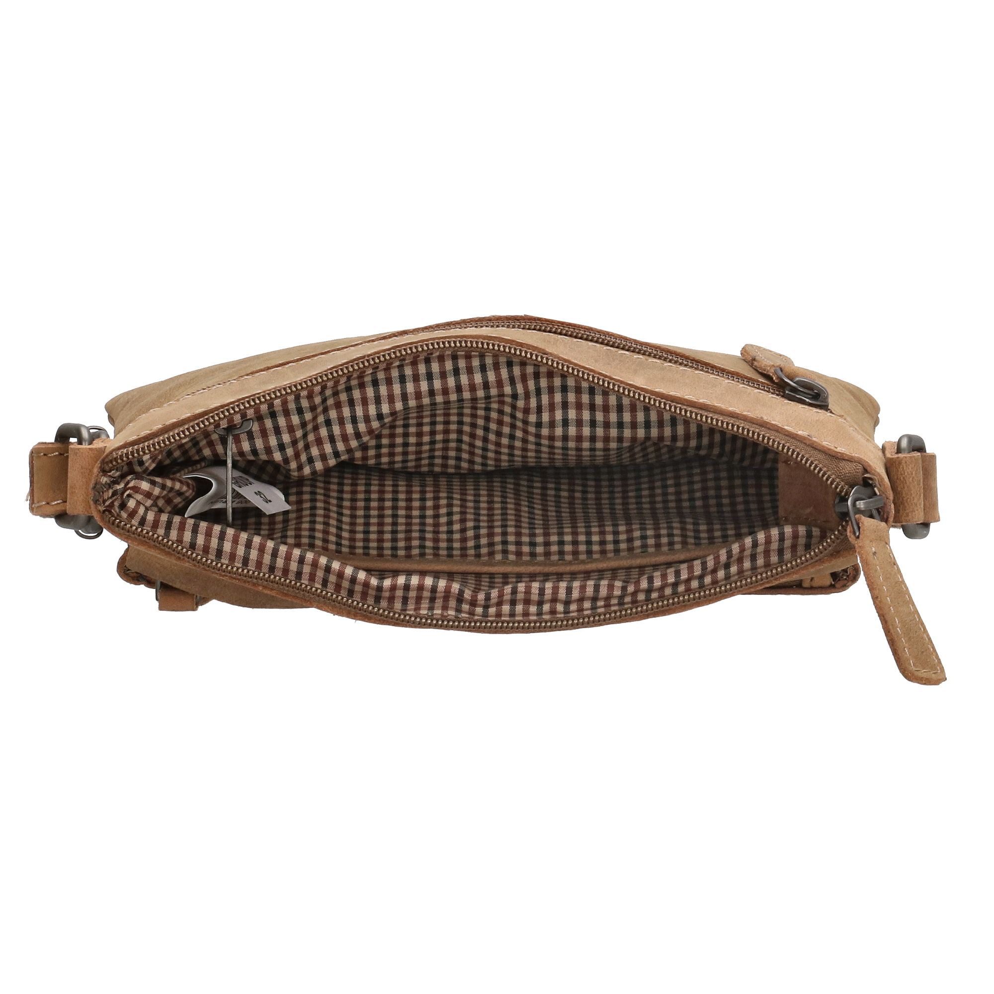 Hide & Stitches Idaho Schoudertas Bruin