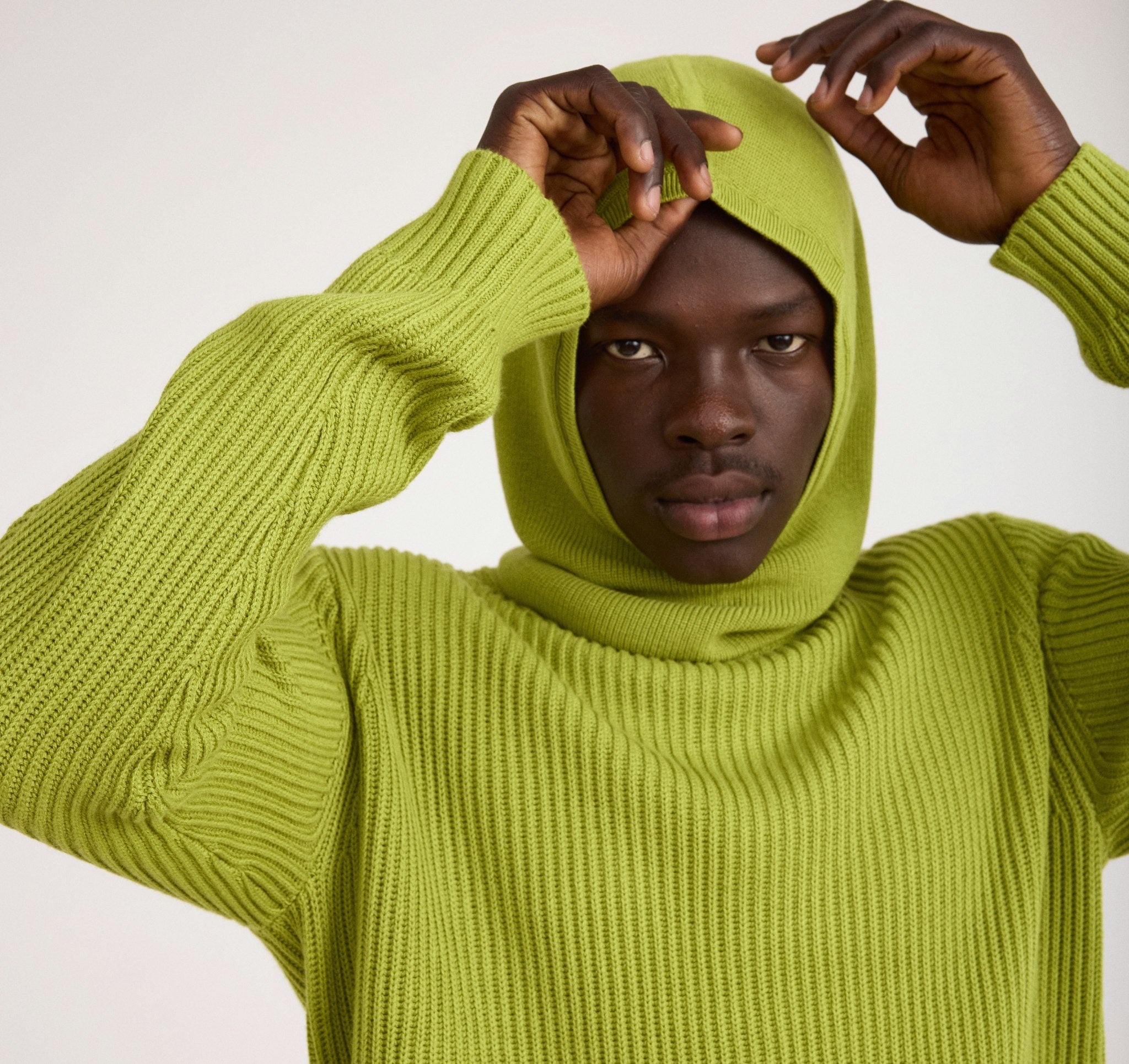 COTTON<br>Soft Knit Balaclava