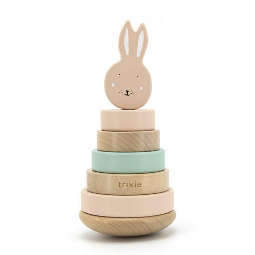 Tour à empiler en bois - Mrs Rabbit - TRIXIE