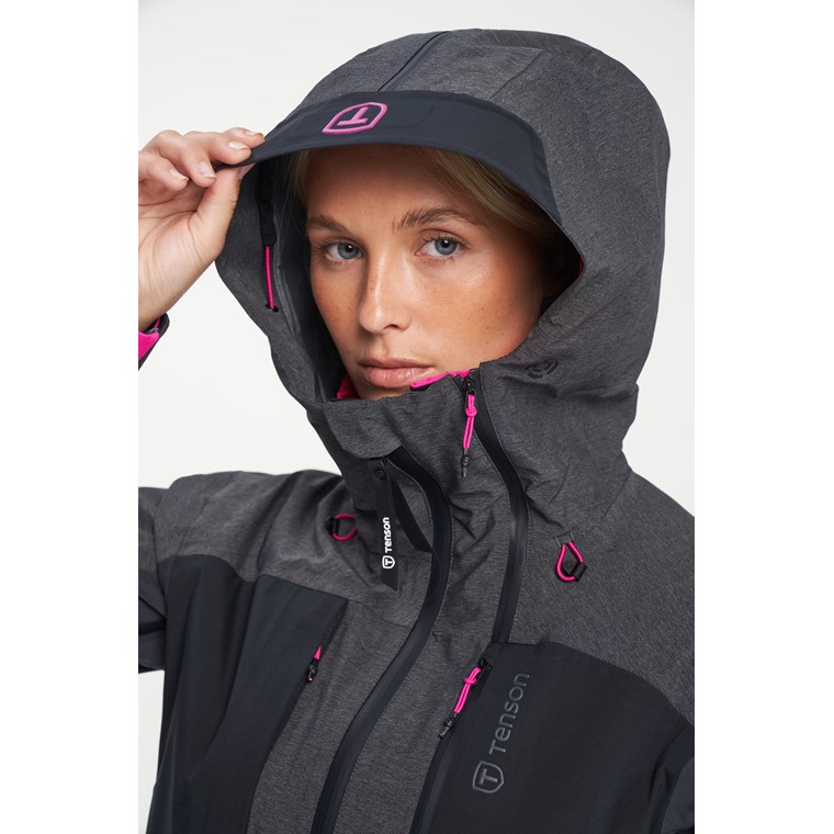Tenson Ski Touring Softshell Jacket Women Antracithe