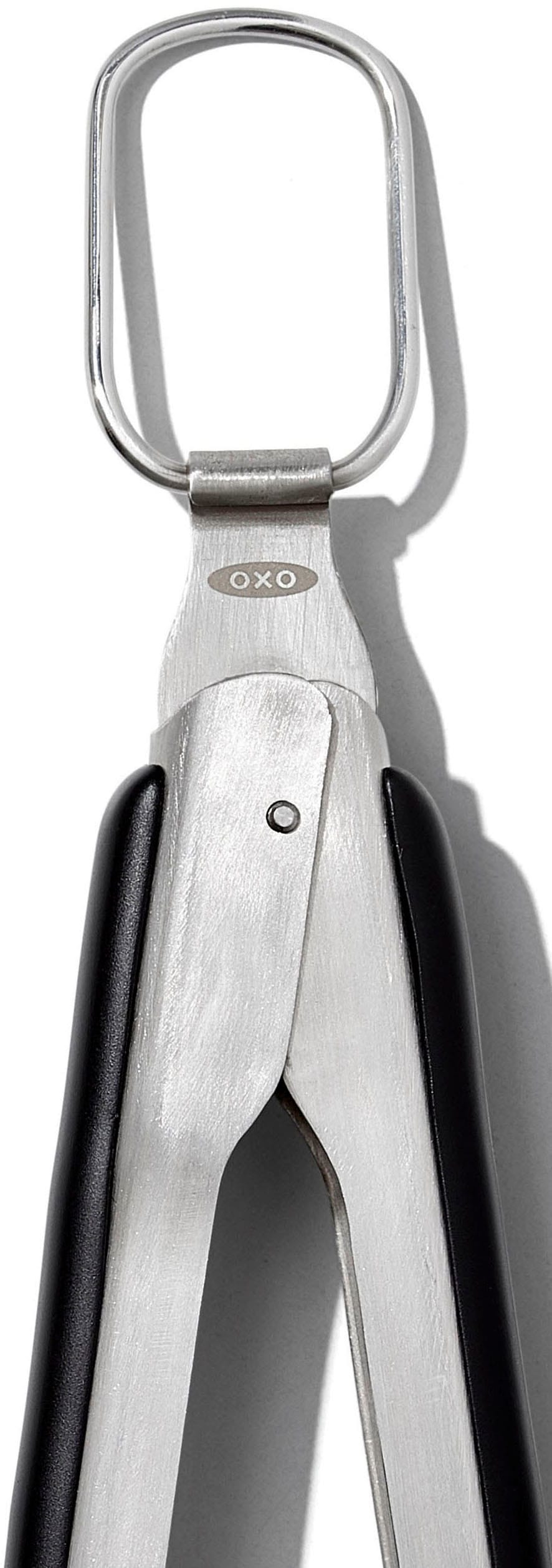 OXO Good Grips Grillzange mit integriertem Flaschenöffner, Edelstahl