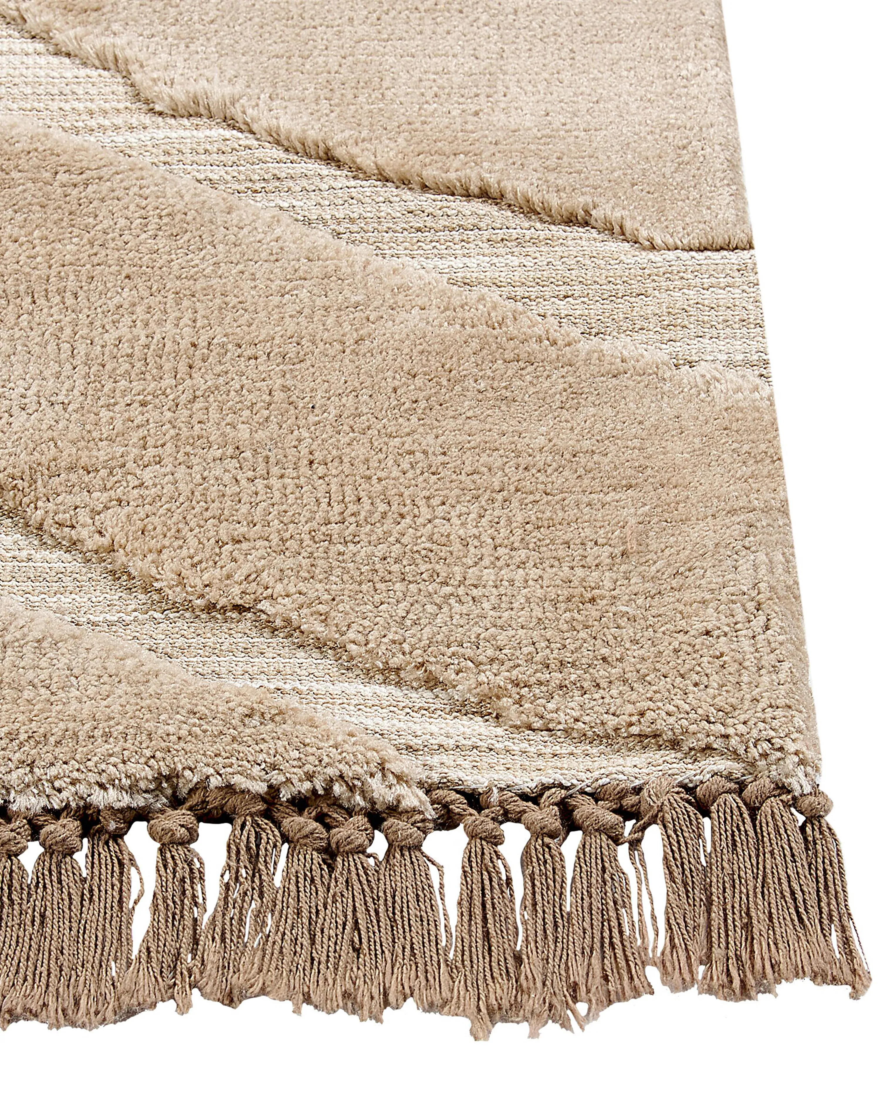 Vloerkleed SAZOO Beige 160 x 230 cm