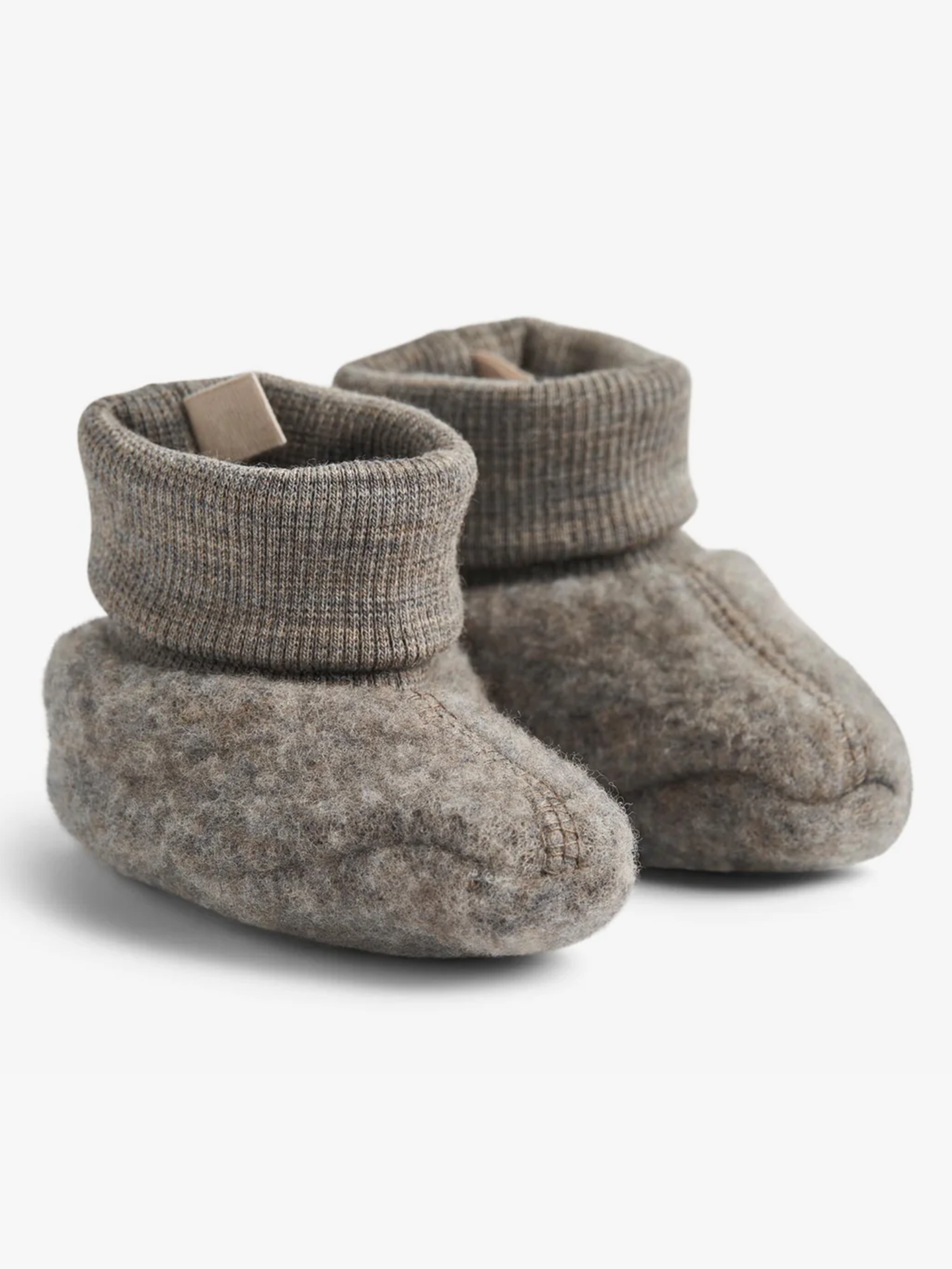 Wool Fleece Booties Lei