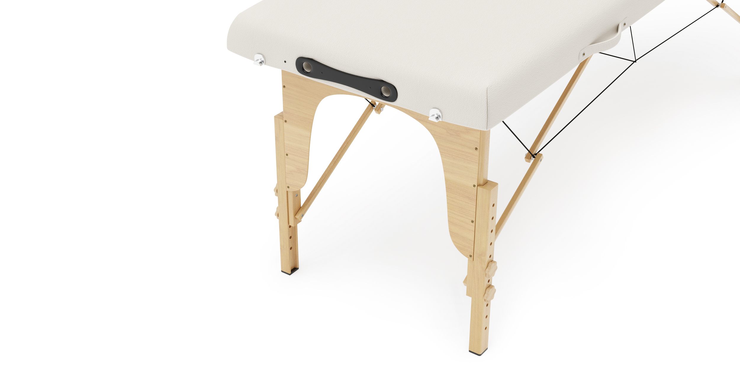Massageliege BASIC 2-Zonen weiss
