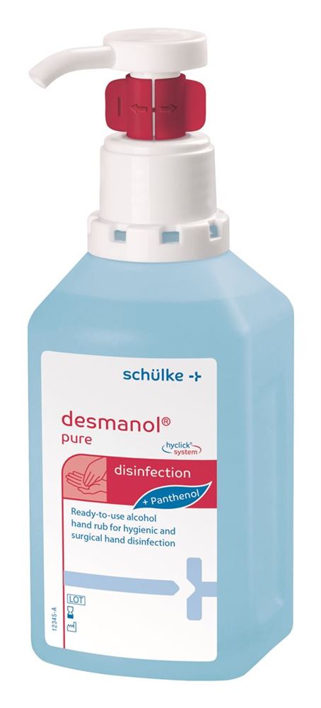 Desitur pure Lös hyclick Fl 500 ml